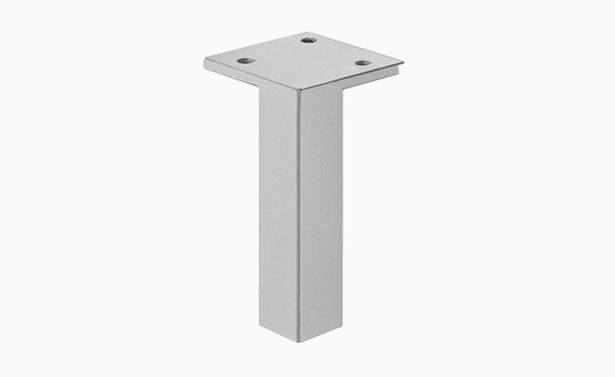 W&uuml;rmseher Dreiseitenbetten Fuß Metall/Holz