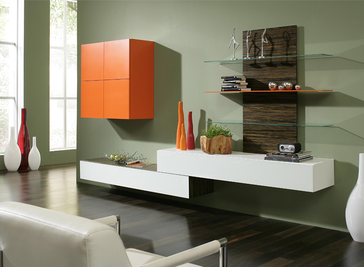 W&uuml;rmseher Gehrungsbauweise, Modulsysteme, Sideboards, Medienelemente